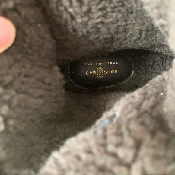 PRADA THE ORIGINAL CAR SHOE by PRADA Suede Brown Snow Boots Size 8 US 38.5 EU - Picture 13 of 16